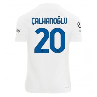Camisa de Futebol Inter Milan Hakan Calhanoglu #20 Equipamento Secundário 2023-24 Manga Curta